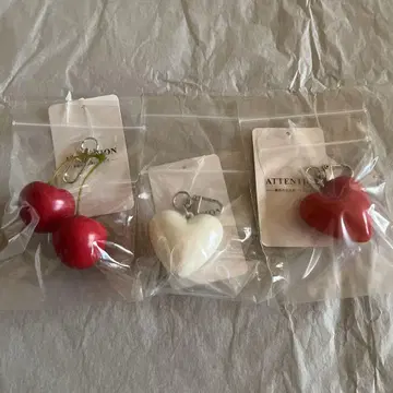 체리 챠름 하트 챠름 3점