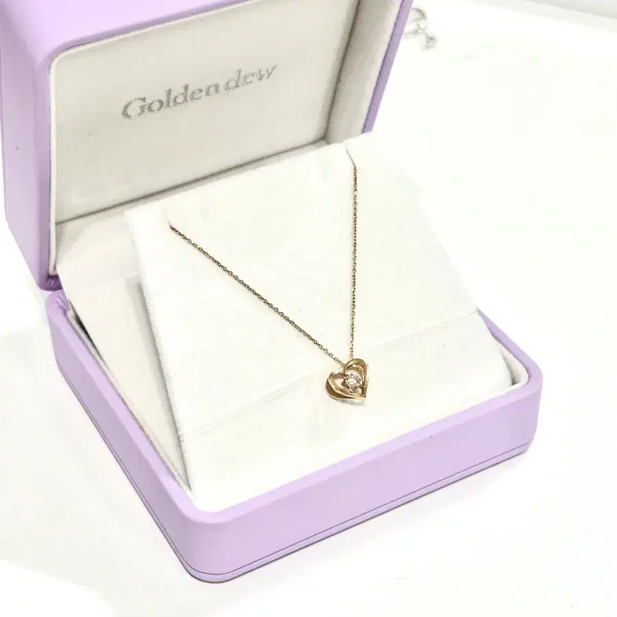 [Golden dew] 韓国☆18K Gold☆Open Your Heart 3 Necklace GOLDEN DEW | 골든듀 Golden Dew My Angel 3 (1C) 18k Necklace
