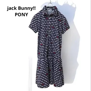 jack Bunny!! PONY 폴로 원피스 사이즈 0 네이비 S