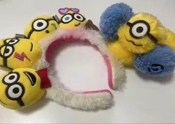 미니언즈 머리띠 스크런치 MINIONS