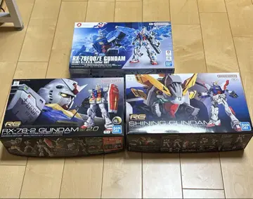 RG 건담 Ver2.0 샤이닝 건담 외 건담 프라모델 묶음 판매