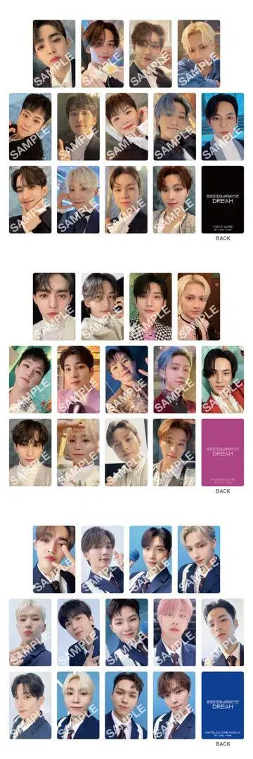 SEVENTEEN DREAM 도쿄 오사카 나고야 돔 한정판