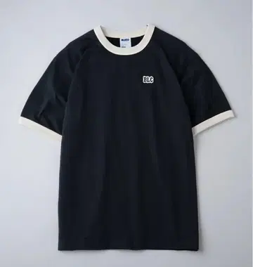 BLUCO 헤비 드라이 코튼 링거 티셔츠 -BLC- 블랙 XL