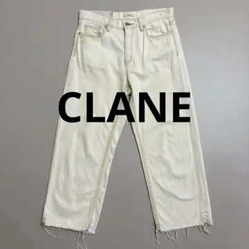 CLANE 클라네 THUMB 썸 데님 팬츠 화이트 26