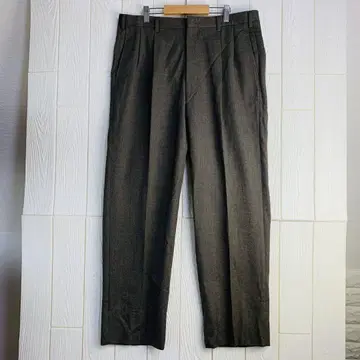 그레이 슬랙스 허리 82cm 인심 75cm 모 100%