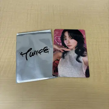TWICE 팝업 스토어 미나 트레이딩 카드