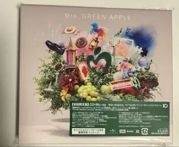 미세스 그린 애플 베스트 앨범 10 초회 한정판 CD BluRay