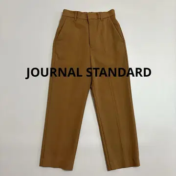 JOURNALSTANDARD TWINS 스트레이트 팬츠 카멜 36