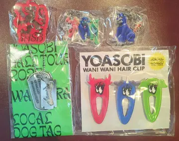YOASOBI 2025 WANDARA 투어 굿즈 택 헤어 클립