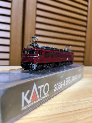 KATO 3066-4 EF81 JR 동일본 색상 (쌍두 커플러 포함)
