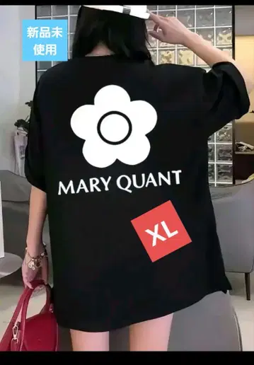 MARY QUANT 티셔츠 XL 블랙