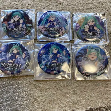 매지컬 미라이 마지미라 2025 하츠네 미쿠 캔뱃지 레어 메인 비주얼