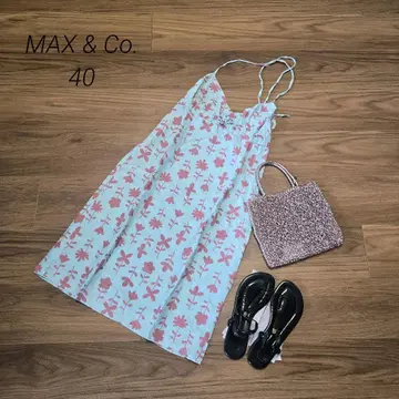 Max&Co. 원피스 홀터넥 그린 40 사이즈