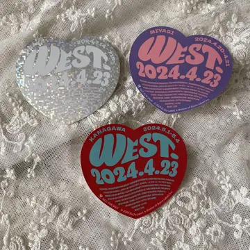 WEST. 10th Anniversary 스티커