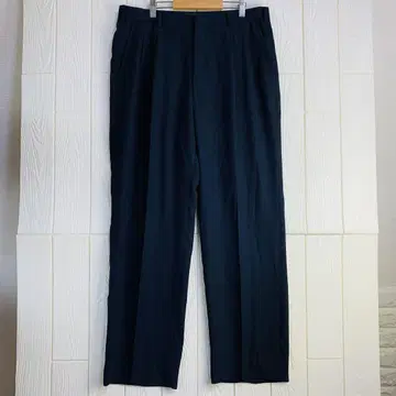 Troy Bros 블랙 슬랙스 허리 84cm 인심 76cm