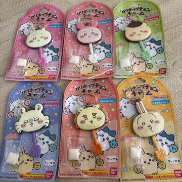 치이카와 (먼작귀) 롤리팝 초코 참 6종 세트