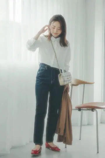 새상품 COHINA 데님 Lee 콜라보