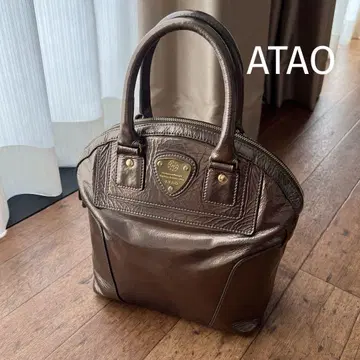 ATAO 애플 미니 골드 핸드백