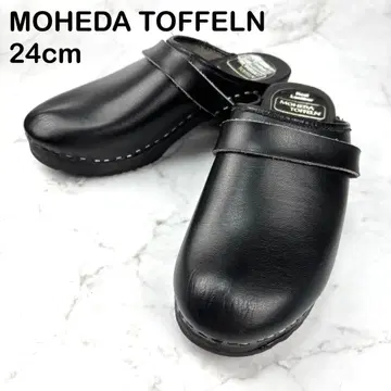인기 상품] MOHEDA TOFFELN 모헤다 토펠 블랙 사보 샌들 24