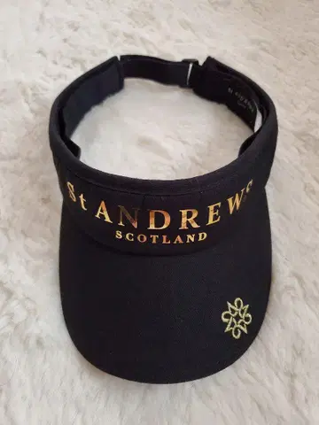 St Andrews 골프 썬바이저 블랙