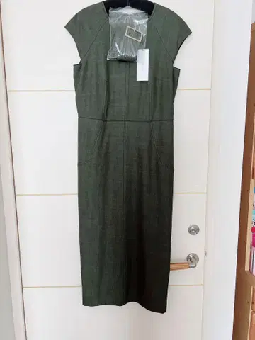 핑키&다이앤 카키 원피스