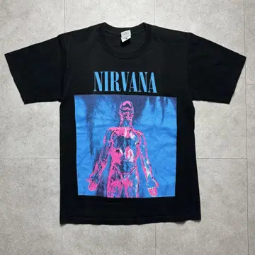 닐바나 NIRVANA SLIVER 티셔츠 anvil 빈티지