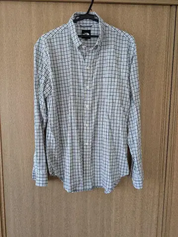 THE NORTH FACE 체크 무늬 긴팔 셔츠 XL