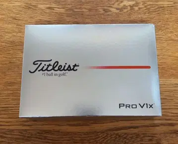 타이틀리스트 ProV1X 골프공 2025년 최신 모델
