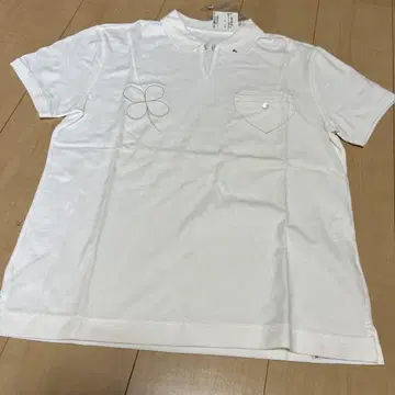 택 포함 새상품 마드모아젤 논논 파파스 티셔츠 L 면100%