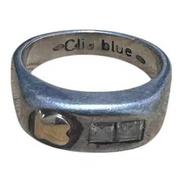 Clio blue 심플 반지