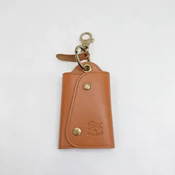 IL BISONTE 가죽 키 케이스 키링