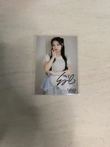 CANDY TUNE 오동나무 미즈키 사인 포함