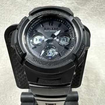 컨디션 최상! g-SHOCK 지샥 올 블랙 전파 솔라