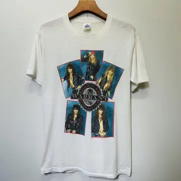 80's WARRANT 밴딩 티셔츠