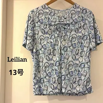 Leilian 레리안 빅 사이즈 블라우스 셔츠 반팔 티셔츠 13 XL