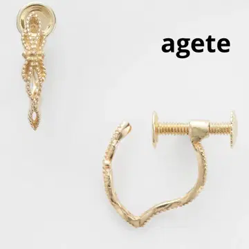 agete K10 귀찌 시스루