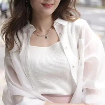 2way 시어 셔츠 앙상블