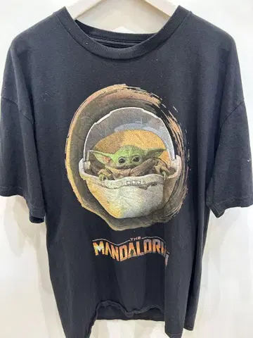 The Mandalorian 티셔츠 L 사이즈 블랙