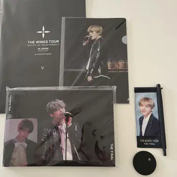 BTS THE WINGS 에세이 북 사진집 V 태현 태테