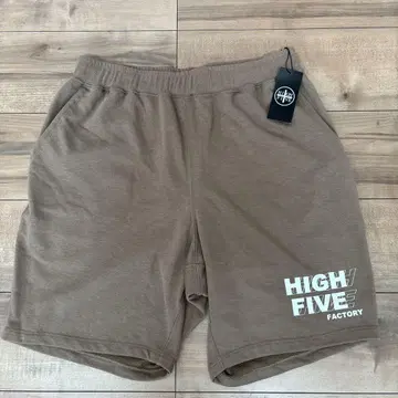 HIGH FIVE FACTORY 브라운 숏 팬츠 XL