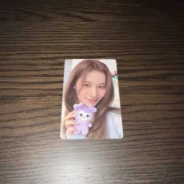 TWICEonce 5기 팬클럽 혜택 트레이딩 카드 사나