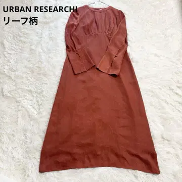 URBAN RESEARCHI LA MAISON 리틀 리프 JQ 원피스