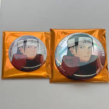 센슈 주칸 캔뱃지 2종 세트 NARUTO 베이스 야드 도쿄