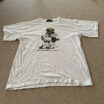 POLO GROUND WEAR 곰 프린트 티셔츠