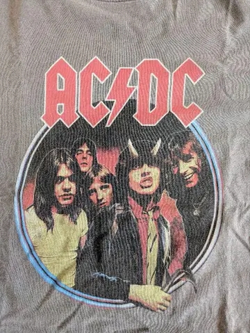 ACDC 밴딩 티셔츠
