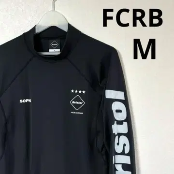 FCRB UNDER LAYER TOP 18AW 블랙 M