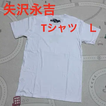 야자와 에이요시 E.YAZAWA 화이트 티셔츠 별 디자인 L