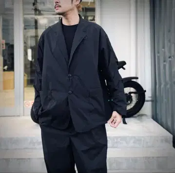 다이와 PIER39 TECH TWILL 셋업 블랙