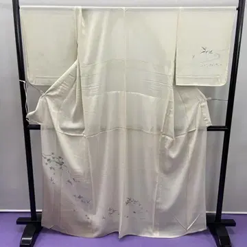 6159 게 호몬기 단이 기모노 순수 실크 여름 아이템