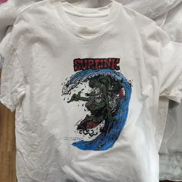 GILDAN RATFINK 서핑 티셔츠 L 사이즈